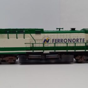 Serviço de pintura locomotiva Ferronorte