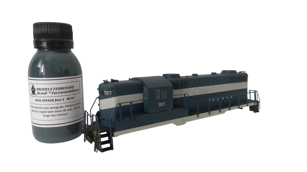 Azul Fepasa fase 1 desbotado