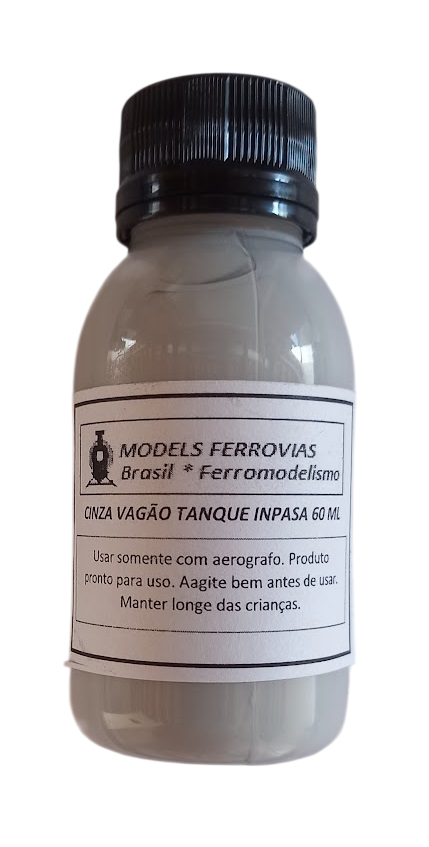 Cinza vagão tanque Inpasa Rumo