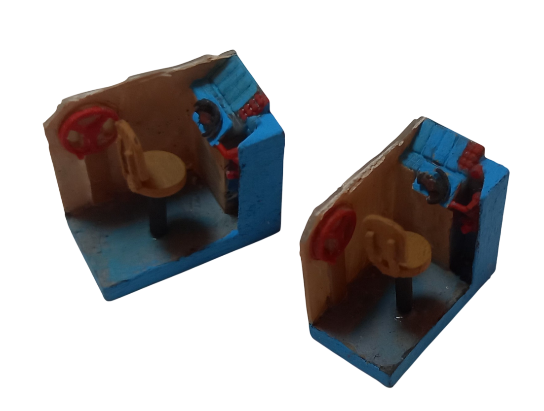 Kit Painel de controle da locomotiva Lew escala 1/87