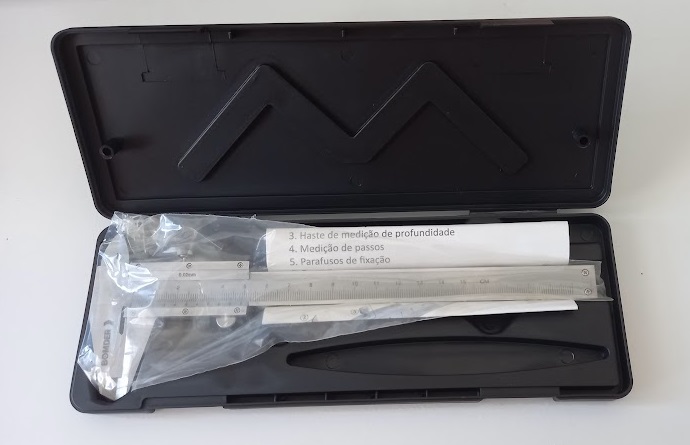 Paquimetro Analogico Aço inox