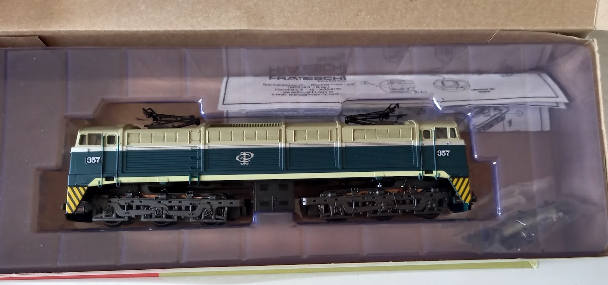 Locomotiva Vandeca Cia Paulista Frateschi numero 3070 escala Ho