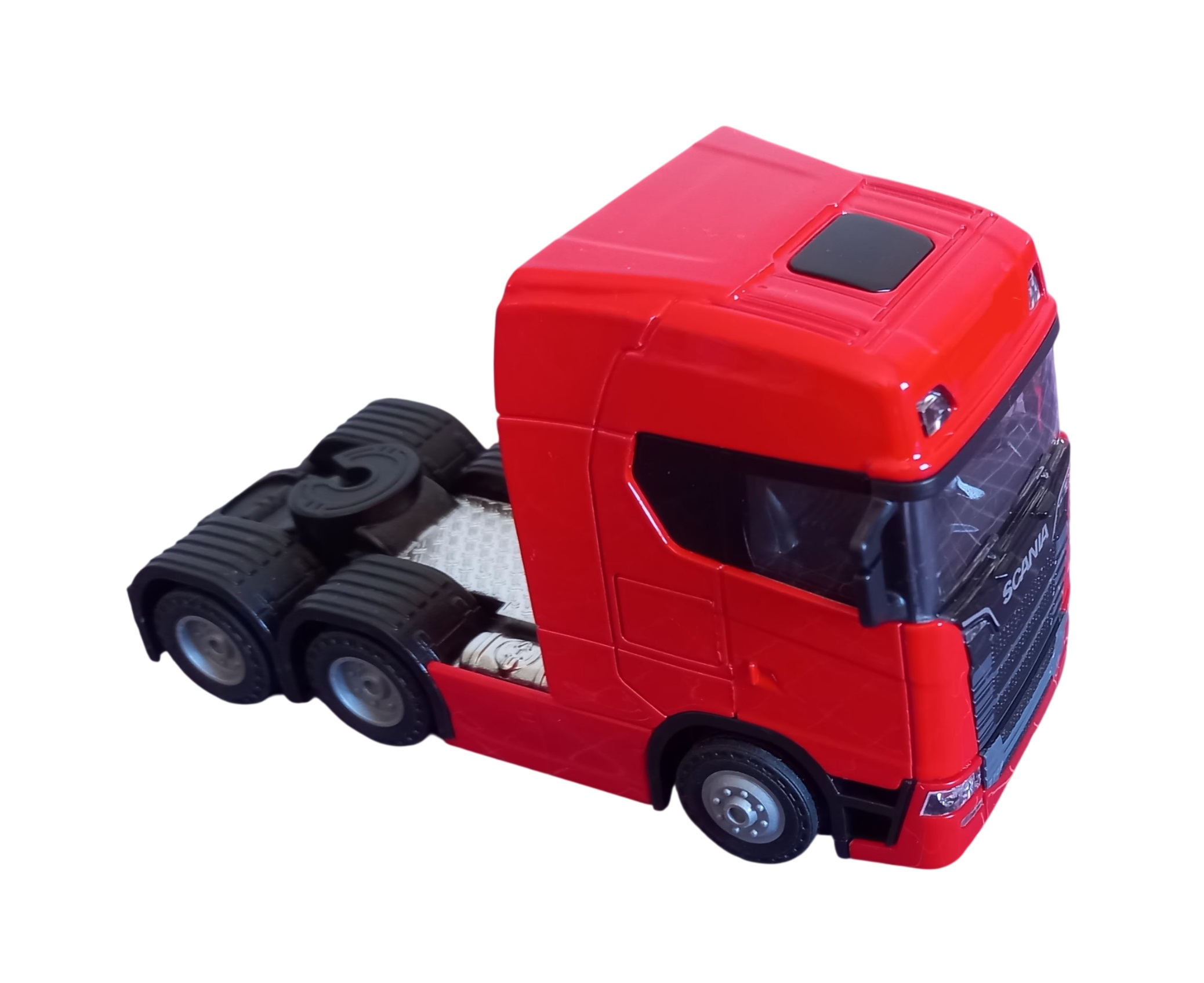 Caminhão Scania modelo 770s Truck cor vermelha